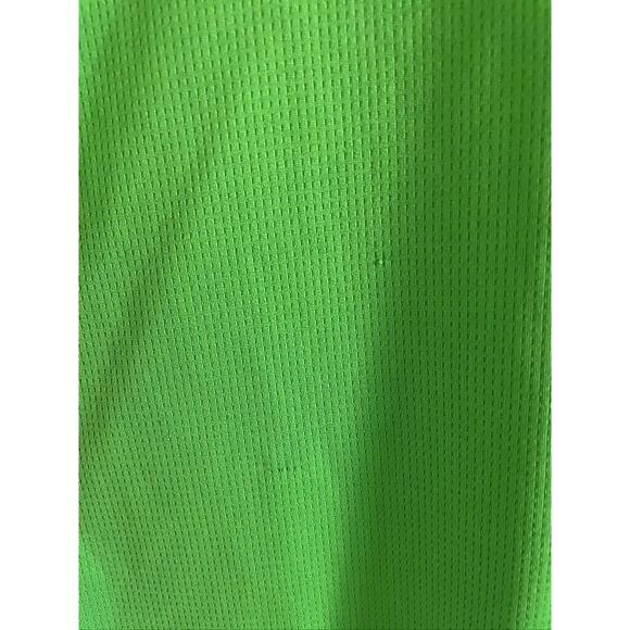 PUMA Polo Neon Green Golf Sports Lifestyle Short Sleeve Mens Large - Picture 6 of 9
